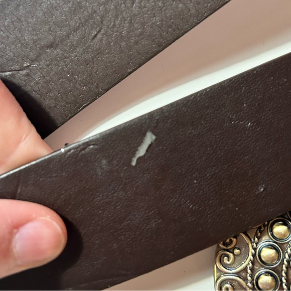 Vintage | Western Belt | Metal Disc - Picture 4 of 7